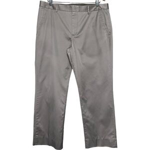 Bonobos Men’s Size 36 x 30 Light Grey Slim Fit Cotton Twill Chino Trousers Pants